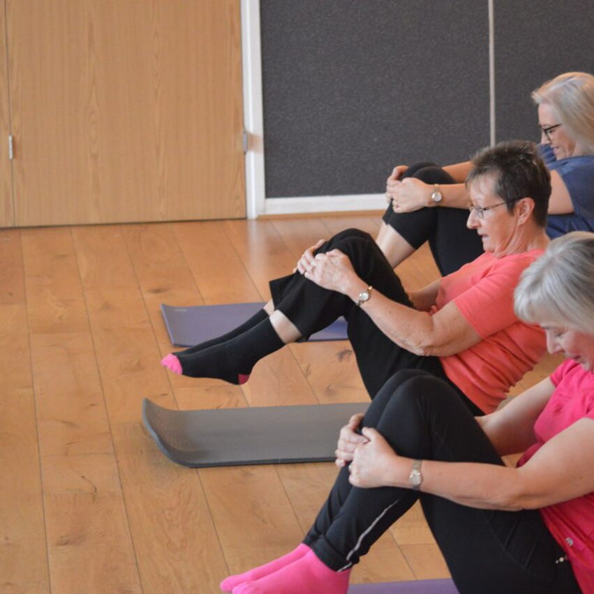 Studio Pilates class